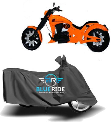 THE REAL ARV Waterproof Two Wheeler Cover for Harley Davidson(Legend, Grey)