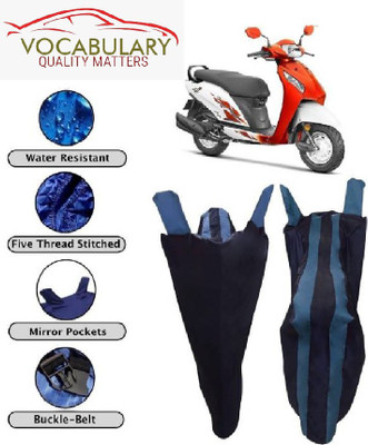MEGA MARTZZ Waterproof Two Wheeler Cover for Honda(Activa, Blue)