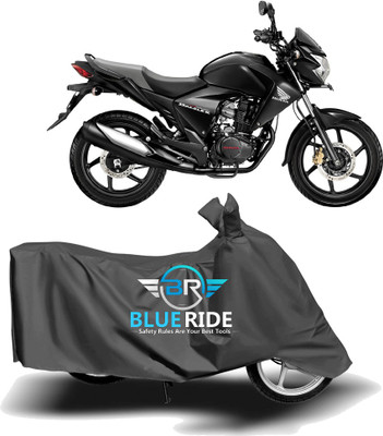 THE REAL ARV Waterproof Two Wheeler Cover for Honda(CBF150, Grey)