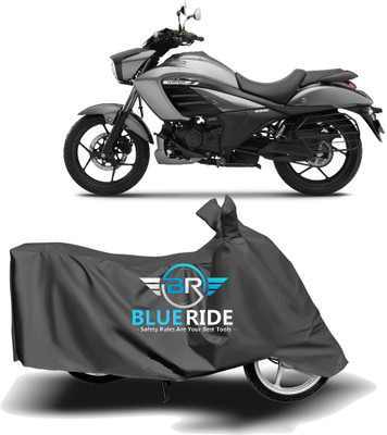 BLORIDE Two Wheeler Cover for Suzuki(intruder 150, Grey)