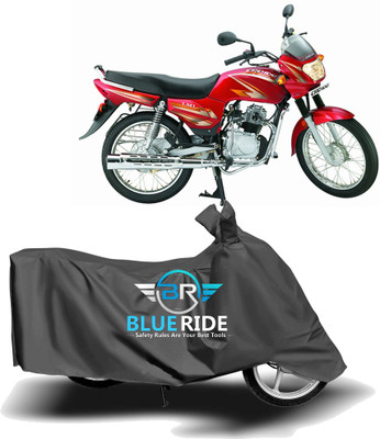 BLORIDE Two Wheeler Cover for LML(CRD, Grey)