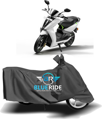 BLORIDE Two Wheeler Cover for Ather(450, Grey)