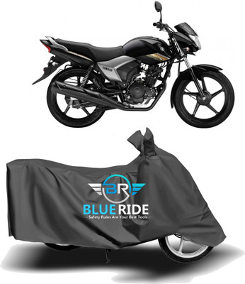 BLOERIDE Two Wheeler Cover for Yamaha(Saluto RX, Grey)