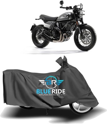 BLUERIDE Two Wheeler Cover for Ducati(Scrambler, Grey)