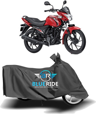 BLOERIDE Two Wheeler Cover for Suzuki(Sling Shot, Grey)