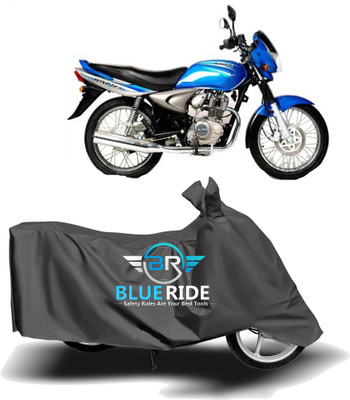 BLOERIDE Two Wheeler Cover for Bajaj(Wind 125, Grey)