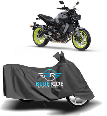 BLORIDE Two Wheeler Cover for Yamaha(MT-09, Grey)