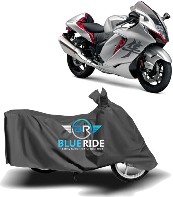 BLOERIDE Two Wheeler Cover for Suzuki(Hayabusa, Grey)