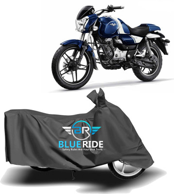 BLORIDE Two Wheeler Cover for Bajaj(V15, Grey)