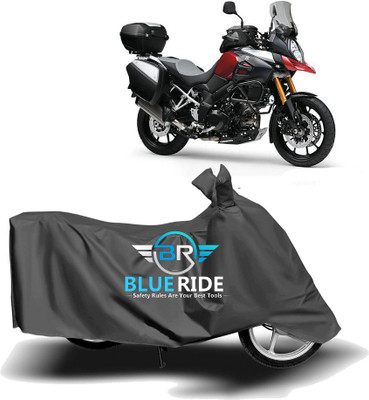 BLORIDE Two Wheeler Cover for Suzuki(V Strom 1000, Grey)