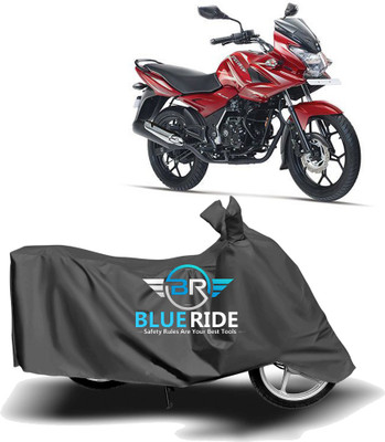 BLORIDE Two Wheeler Cover for Bajaj(Discover 125 DTS-i, Grey)
