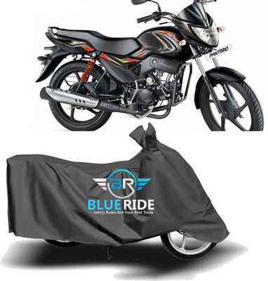 BLOERIDE Two Wheeler Cover for Mahindra(Pantero, Grey)