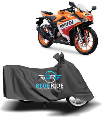 BLOERIDE Two Wheeler Cover for Honda(CBR 150R, Grey)