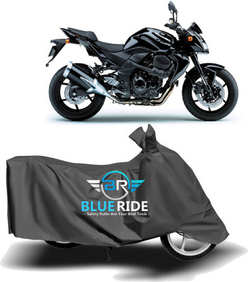 THE REAL ARV Waterproof Two Wheeler Cover for Kawasaki(Z750, Grey)