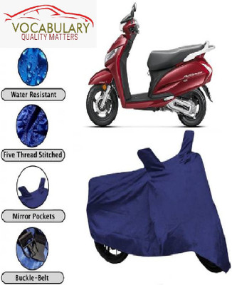 MEGA MARTZZ Waterproof Two Wheeler Cover for Honda(Activa 125, Blue)