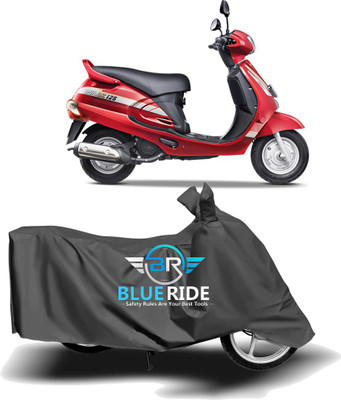 BLOERIDE Two Wheeler Cover for Mahindra(Duro DZ, Grey)