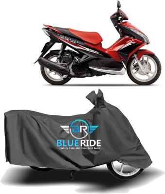 BLUERIDE Two Wheeler Cover for Honda(Blade 125, Grey)