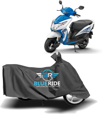 BLUERIDE Two Wheeler Cover for Honda(Deo, Grey)