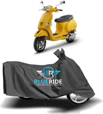BLOERIDE Two Wheeler Cover for Vespa(Vespa SXL 150, Grey)