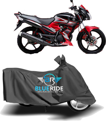 BLOERIDE Two Wheeler Cover for Yamaha(Gladiator, Grey)