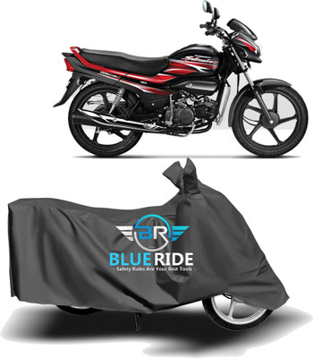 THE REAL ARV Two Wheeler Cover for Hero(MotoCorp Super Splendor, Grey)