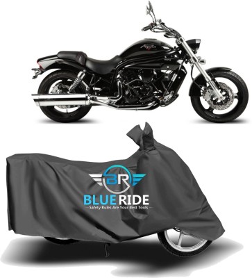 BLUERIDE Two Wheeler Cover for Hyosung(Aquila Pro 650, Grey)