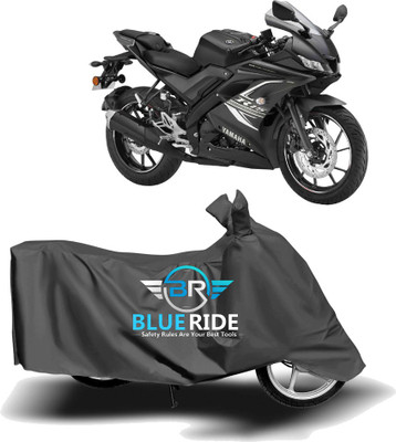 BLOERIDE Two Wheeler Cover for Yamaha(R15, Grey)