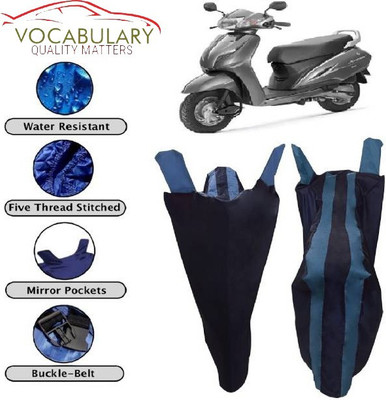 MEGA MARTZZ Waterproof Two Wheeler Cover for Honda(Activa 3G, Blue)