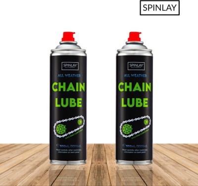 SPINLAY Pack of 2 Chain Lube Chain Oil(1000 ml, Pack of 2)