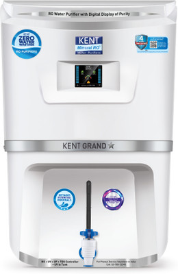 KENT GRAND STAR 9 L RO + UV + UF + TDS Control + UV in Tank Water Purifier