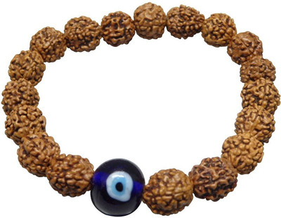 Yuvi Shoppe Wood, Crystal Bracelet