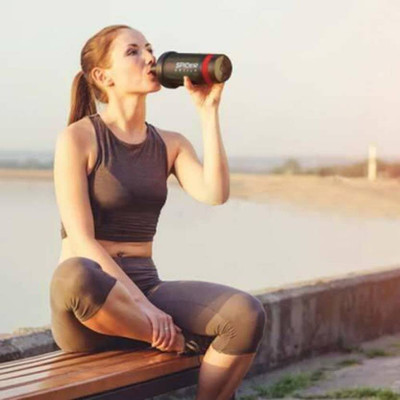 riyafitness 500 ml Plastic Shaker(Pack of 1, Multicolor)