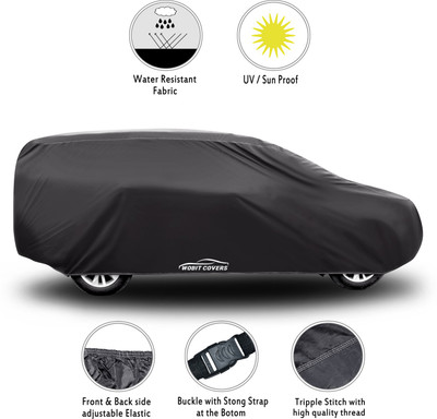 XAFO Car Cover For Maruti Suzuki WagonR Stingray (With Mirror Pockets)(Grey)