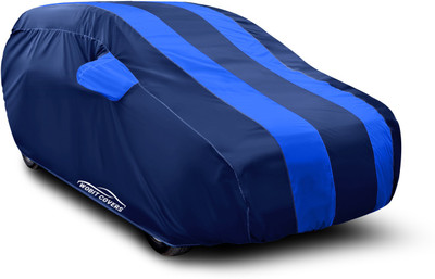 XAFO Car Cover For Toyota Land Cruiser Prado (With Mirror Pockets)(Blue)