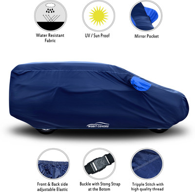 XAFO Car Cover For Hyundai Getz Prime (With Mirror Pockets)(Blue)