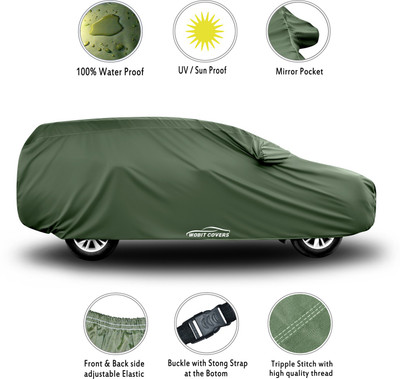 XAFO Car Cover For Maruti Suzuki WagonR Stingray (With Mirror Pockets)(Green)