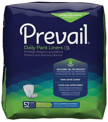Prevail Pant Liners Adult Diapers - S(52 Pieces)