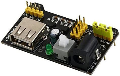 Grahikum MB102 Power Supply Module 3.3V/5V for Arduino Board Solderless Breadboard Micro Controller Board Electronic Hobby Kit
