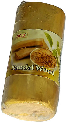 OCB Lab Tested ISI Seal Sandalwood Scented Processed Mysore Chandan Sticks 1 pcs Lab Tested ISI Seal Sandalwood Scented Processed Mysore Chandan Sticks (150 to 160Grams) Special Piece for Puja(150 g)