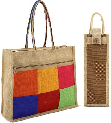 asian Men & Women Beige Tote