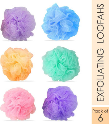 ABDEVIL Loofah(Pack of 6, Multicolor)