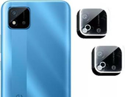 hirdesh Back Camera Lens Glass Protector for Realme c20(Pack of: 2)