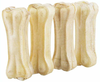 Pet Grains Bones Chew Treat, Rawhide Pressed Dog Bone 3 inches Lamb Dog Chew(100 g, Pack of 3)