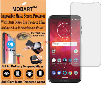 MOBART Impossible Screen Guard for MOTO Z3 PLAY (Flexible Matte)(Pack of 1)