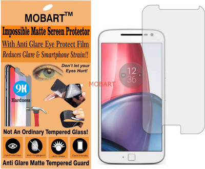 MOBART Impossible Screen Guard for MOTOROLA MOTO G4 PLUS (Flexible Matte)(Pack of 1)