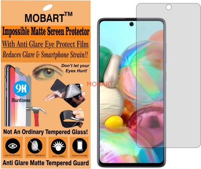 MOBART Impossible Screen Guard for SAMSUNG GALAXY A71 (SM-A715F) (Flexible Matte)(Pack of 1)