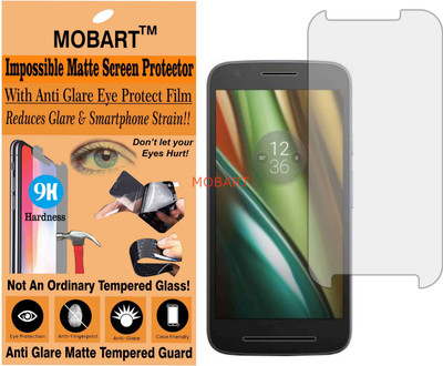 MOBART Impossible Screen Guard for MOTOROLA MOTO E3 POWER (Flexible Matte)(Pack of 1)