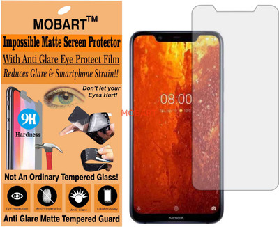 MOBART Impossible Screen Guard for NOKIA 8.1 (Flexible Matte)(Pack of 1)