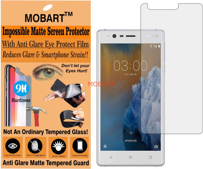 MOBART Impossible Screen Guard for NOKIA 3 (Flexible Matte)(Pack of 1)