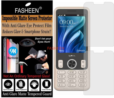 Fasheen Impossible Screen Guard for LAVA A9 (Flexible Matte)(Pack of 1)